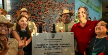 Inauguran eel Centro de Interpretación del Paisaje de la región de Ansenuza