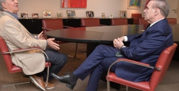 El gobernador Juan Schiaretti recibió a Miguel Ángel Pichetto