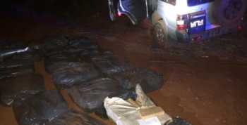 Paraje Verde en Misiones: incautaron 445 kilos de marihuana en Puerto Rico