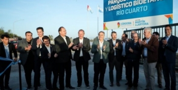 Río Cuarto: Llaryora habilitó un nuevo Parque Industrial