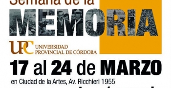 Actividades por la Semana de la Memoria en la Universidad Provincial