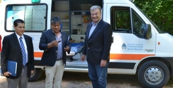 Nueva ambulancia para La Cumbrecita