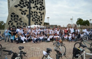 Con una bicicleteada se relanzó el Club del Pedal