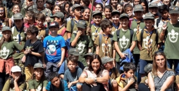 Se entregó un aporte económico al Grupo Scout Bartolomé Mitre de Villa Carlos Paz