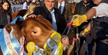 Llaryora acompañó al campo cordobés en la Expo Rural de Palermo