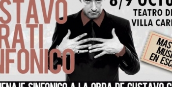 Gustavo Cerati Sinfónico estará en el Teatro del Lago en Carlos Paz