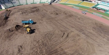 Campo de juego: Cómo siguen las obras en el Kempes