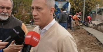 PRIMERA ETAPA DE LA OBRA DE  CORDÓN CUNETA EN BARRIO COLINAS DE CARLOS PAZ