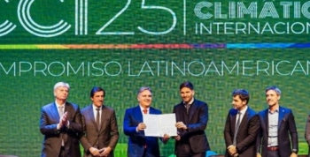 Conferencia Climática Internacional Provincias suscribieron el Compromiso Regional