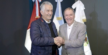 Schiaretti y Rodríguez Saá acordaron cooperación interprovincial