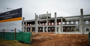 San Francisco: construcción de la Sede Regional de la Universidad Provincial tiene avance del 30%