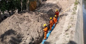 Cruz del Eje: La construcción del acueducto Oeste presenta un 45% de ejecución