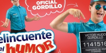 Oficial Gordillo estrena esta noche con Delincuente del humor