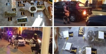 CRUZ DEL EJE: SECUESTRO DE MARIHUANA Y GALLOS DE RIÑA