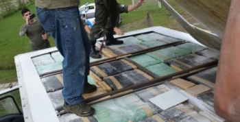 Corrientes: incautan 3.500 kilos de marihuana en el doble fondo de un camión