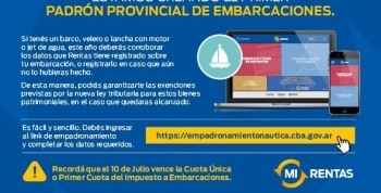 Córdoba comienza el empadronamiento de embarcaciones