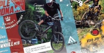 TRIPLE CORONA DH MOUNTAIN BIKE EN CARLOS PAZ