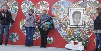 SE INAUGURÓ EN CARLOS PAZ NUEVO MURAL DE HOMENAJE A RENÉ FAVALORO