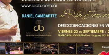 Daniel Gambartte llega a Río Tercero con Curando el miedo al cambio