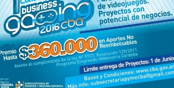 Se lanzó el Concurso Business Gaming Córdoba 2016