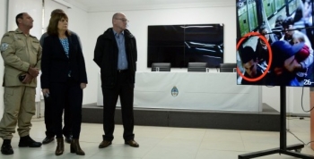 La ministra Bullrich presentó las pruebas por el relato falso de La Garganta Poderosa