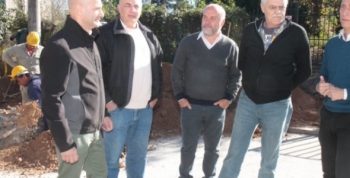 AVANZAN LAS OBRAS DE GAS EN EL CANAL, LAS ROSAS Y VILLA DEL RÍO