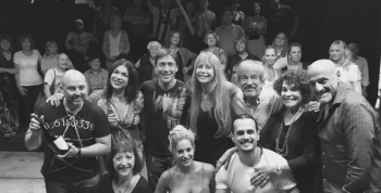 Graciela Alfano festejó su cumpleaños con Los Corruptelli 