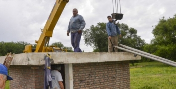 Importantes mejoras en suministro de agua en La Gruta en Villa Giardino