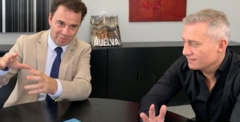 AVILÉS SE REUNIÓ CON AUTORIDADES DE HUELVA  