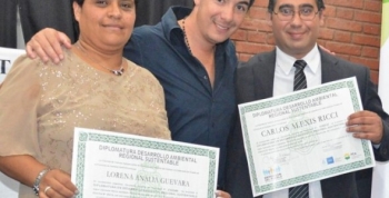 Dos miembros de Huerta Grande finalizaron Diplomatura en Desarrollo Ambiental Regional Sustentable