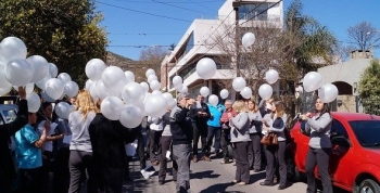 Acto homenaje a Ingrid Vidosa en la COOPI a un año de su asesinato en Carlos Paz 