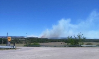 Se controló el incendio en Malagueño