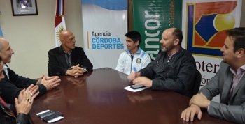 Lucas Rodríguez fue homenajeado antes de viajar a los Juegos Paralímpicos