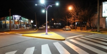 NUEVA ROTONDA Y OBRAS VIALES EN SANTA RITA EN CARLOS PAZ