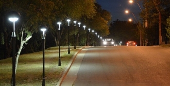 INAUGURACIÓN DE LUMINARIAS EN EL FANTASIO DE CARLOS PAZ
