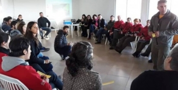 SE DESARROLLÓ EN CARLOS PAZ EL TALLER DE MANEJO DEL FUEGO Y CONTROL DE INCENDIOS