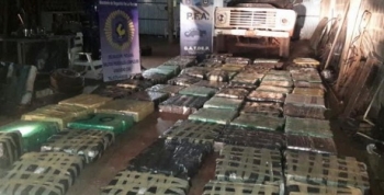OPERATIVO GALPÓN VERDE: INCAUTARON CASI DE 2 TONELADAS DE MARIHUANA EN MISIONES