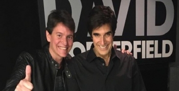 El Mago Matus cumplió su sueño de ver a David Copperfield