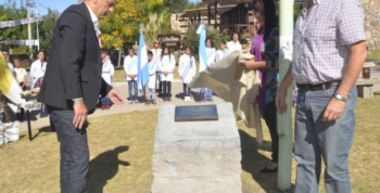 Inauguración del Espacio de la Memoria en Villa Giardino