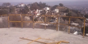 Avanza en Villa del Río un mirador panorámico de Villa Carlos Paz