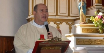 Bienvenida al Cura Párroco Presbítero Gastón Gattino en Huerta Grande