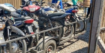 ALLANAMIENTO CON SECUESTRO DE 19 MOTOS EN TALLER DE CALAMUCHITA