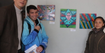PRESENTACIÓN DE LA MUESTRA “EL COLOR DE LA FELICIDAD” DE LOS ALUMNOS DEL INSTITUTO MARIETTE LYD