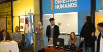 DD.HH. inauguró oficinas de alerta temprana en la Terminal de Ómnibus