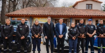 Icho Cruz se sumó a Ojos en Alerta y sumó equipamiento para su guardia local