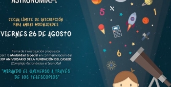 Inscripciones Abiertas para las Olimpíadas de Astronomía