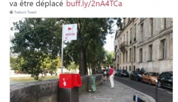 París instaló orinales ecológicos al aire libre y desató indignación