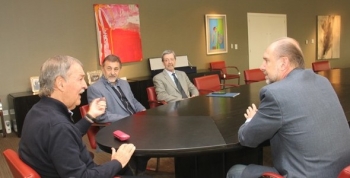 El gobernador Schiaretti recibió al senador Omar Perotti