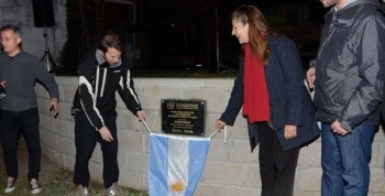SE INAUGURÓ LA PLAZA DE VILLA DOMÍNGUEZ