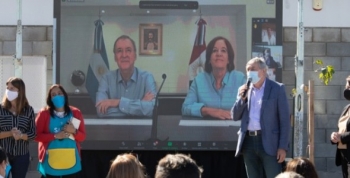 Con la apertura de un nuevo edificio, vuelve la presencialidad a las 425 Salas Cunas